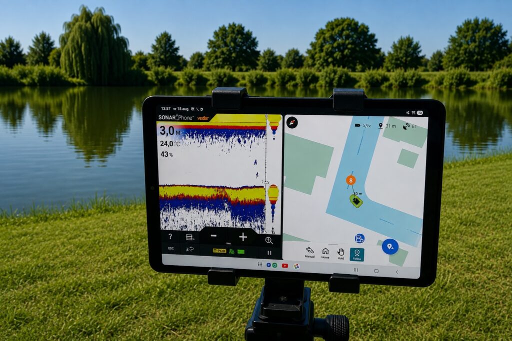GT Sonar voerboot – FishFun Baitboats GT Sonar BBT GPS Injector