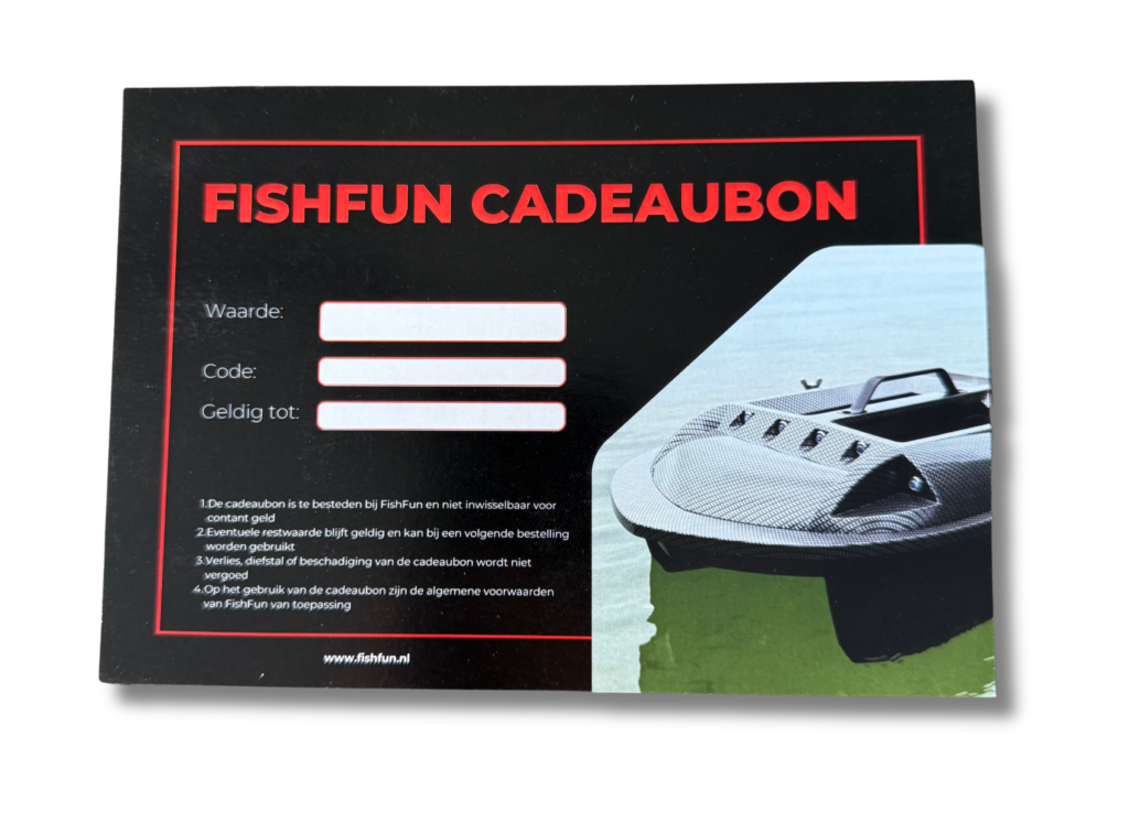 FishFun Cadeaubon - achterkant
