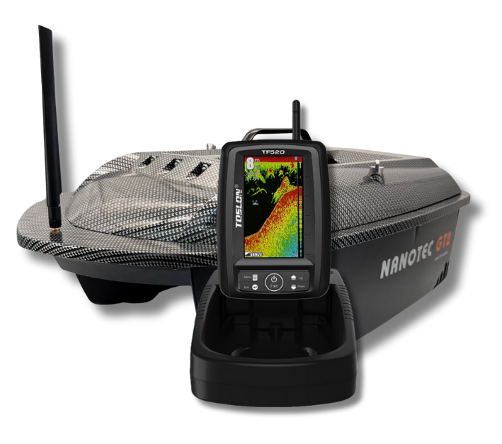 Nanotec GT2 Sonar voerboot Toslon - Carbon