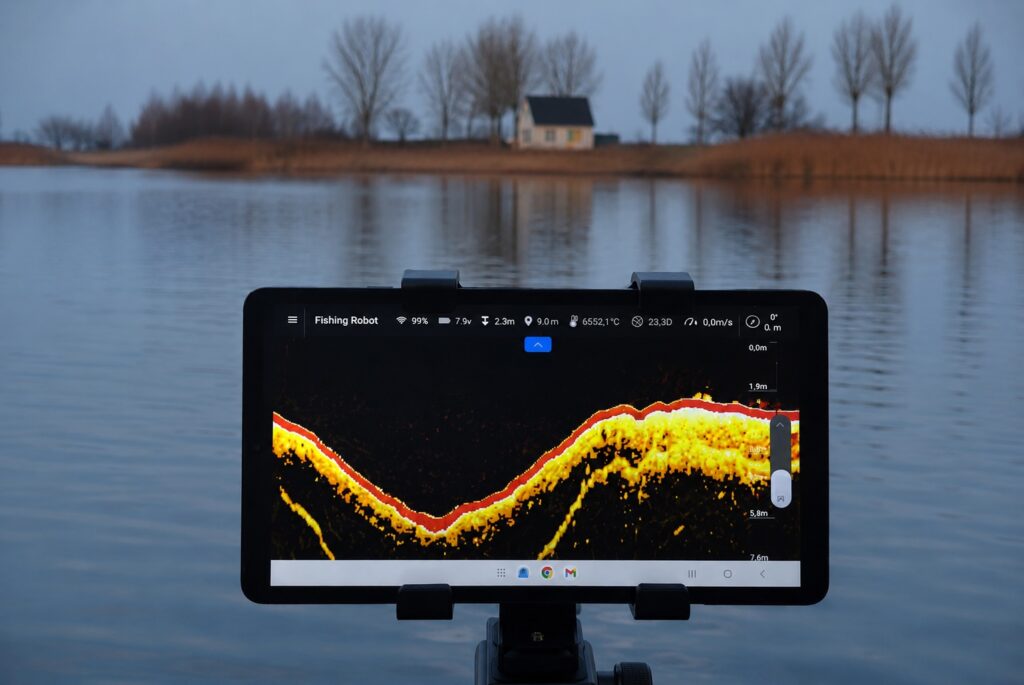 GT FishingRobot Fishfinder Screen