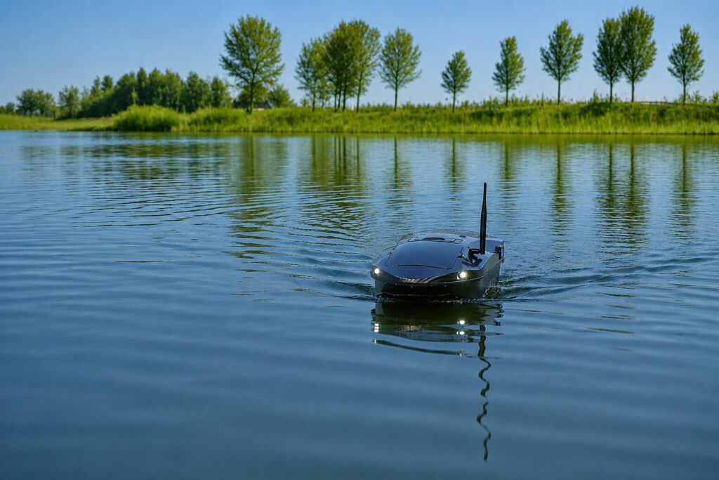 GT Sonar voerboot – FishFun Baitboats GT FishingRobot varen