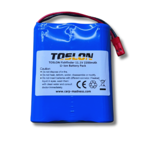 Toslon fishfinder li-ion accu pack
