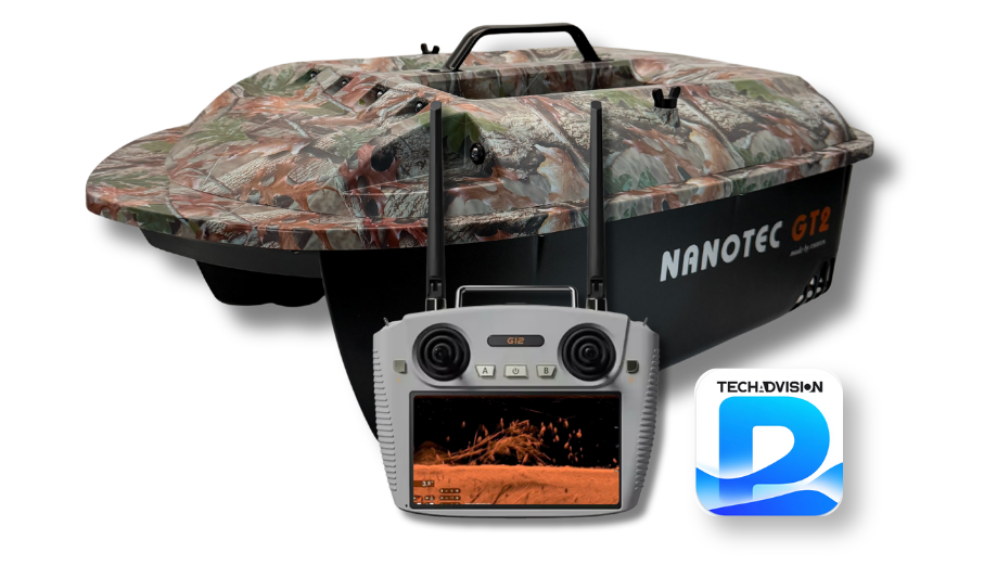 GT2 Sonar voerboot - Camo BlackPulse G12